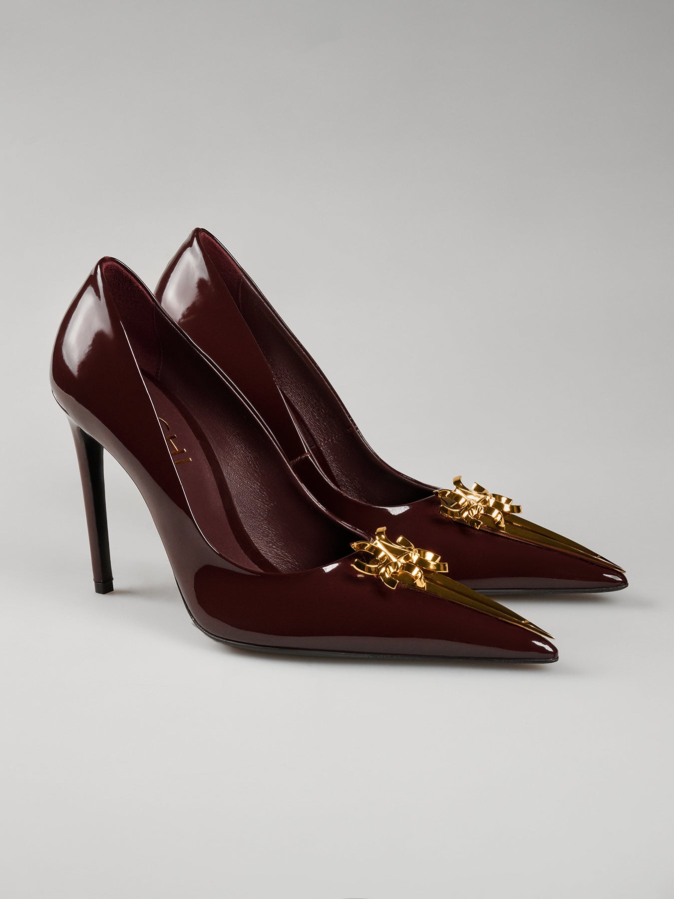 Eterna Pumps Burgundy Patent